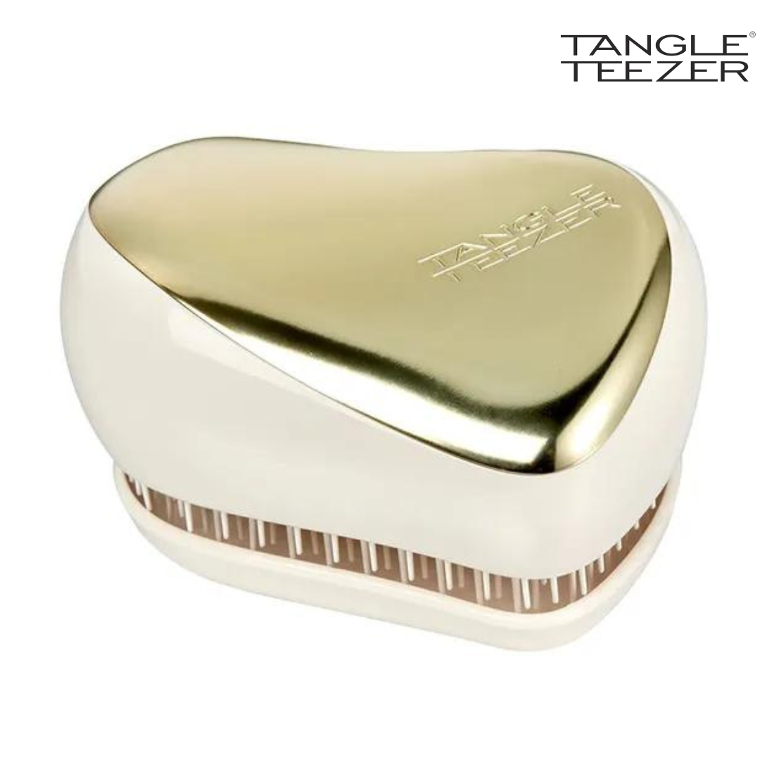 Расческа Tangle Teezer Compact Styler Cyber Metallics Белое Золото - фото 1 - id-p205977719