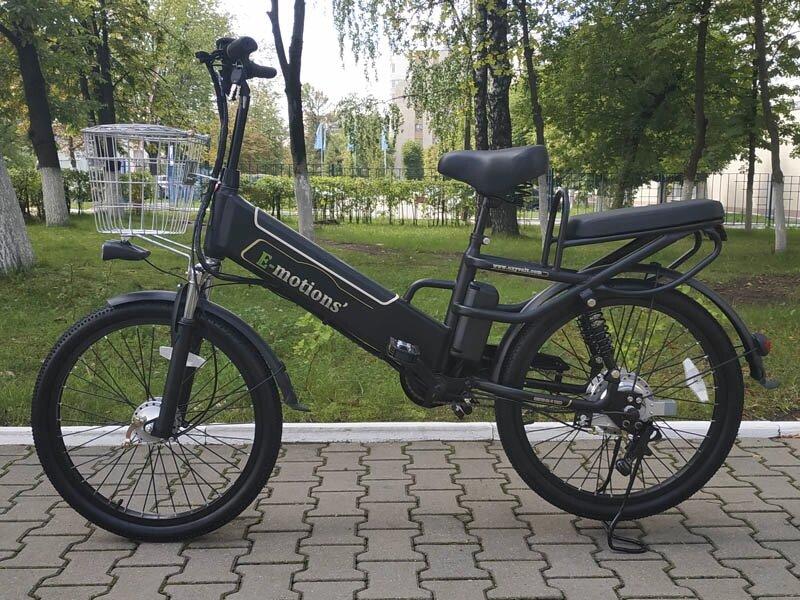 Велосипед электрический E-motions datsha 4 PREMIUM SE 500W - фото 7 - id-p205976189