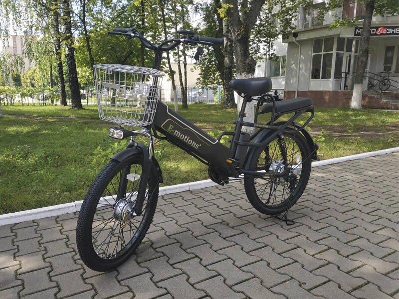 Велосипед электрический E-motions datsha 4 PREMIUM SE 500W - фото 8 - id-p205976189
