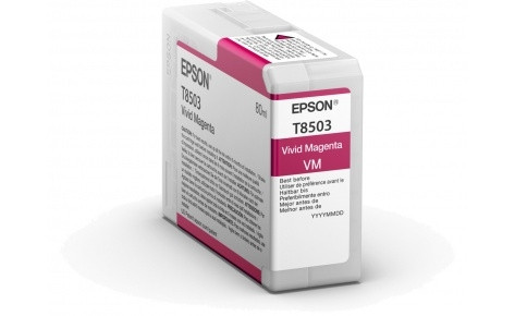 Заправка картриджей для Epson SC-P800 с заменой чипа. (T8503 Magenta, 80 мл) - фото 1 - id-p205978562