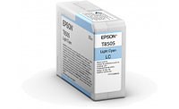 Заправка картриджей для Epson SC-P800 с заменой чипа. (T8505 Light Cyan, 80 мл)