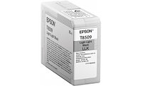 Заправка картриджей для Epson SC-P800 с заменой чипа. (T8509 Light Light Black, 80 мл)