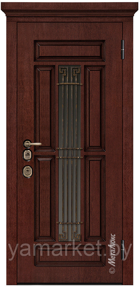 Дверь входная Металюкс СМ1712/10 Artwood - фото 3 - id-p205982877