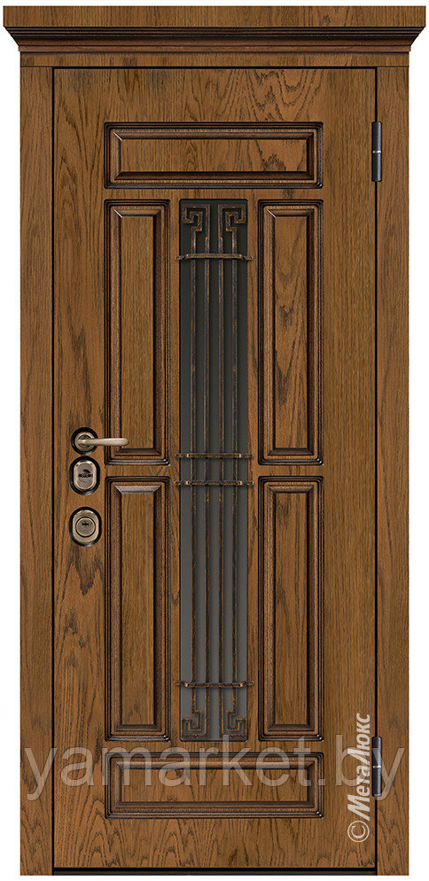 Дверь входная Металюкс СМ1712/3Е2 Artwood - фото 2 - id-p205982884