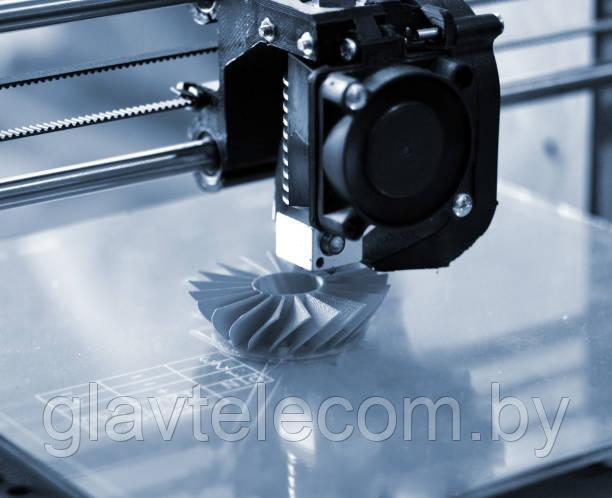 3d принтер печатает детали из металла