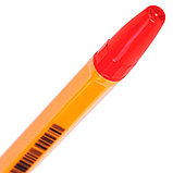 Ручка шариковая "Corvina", 1.0 мм, оранжевый, стерж. красный, фото 3