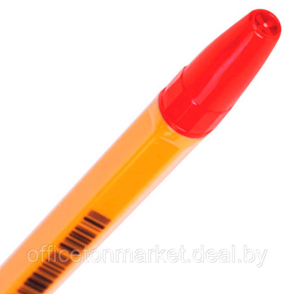 Ручка шариковая "Corvina", 1.0 мм, оранжевый, стерж. красный - фото 3 - id-p206001266