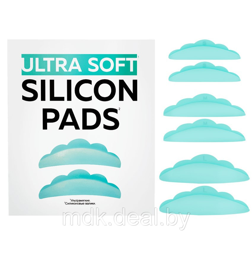 Набор валиков силиконовых ULTRA SOFT (1 пара каждого размера S, M, L) - фото 1 - id-p206001352