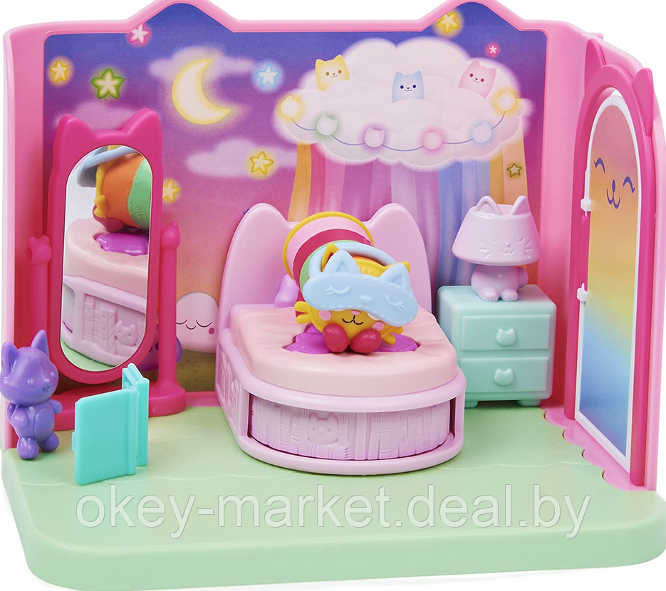 Игровой набор Spin Master Gabby's Dollhouse спальня Sweet Dreams - фото 7 - id-p206002391