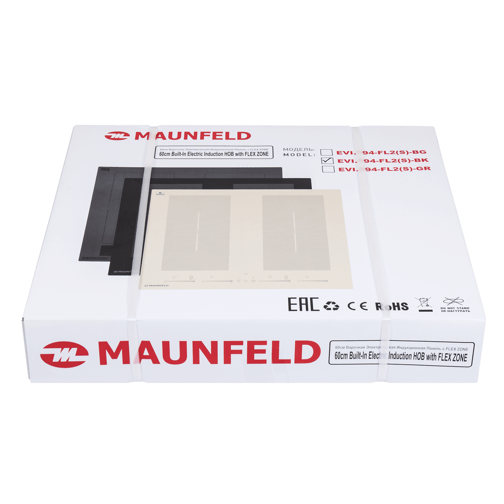 Индукционная варочная панель MAUNFELD EVI.594.FL2(S)-BK - фото 5 - id-p206002680