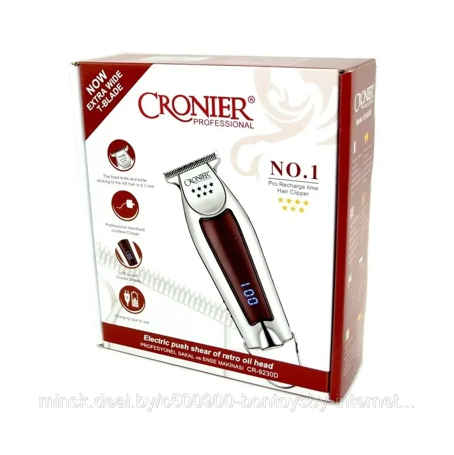 Машинка для стрижки волос CRONIER CR - 9230D