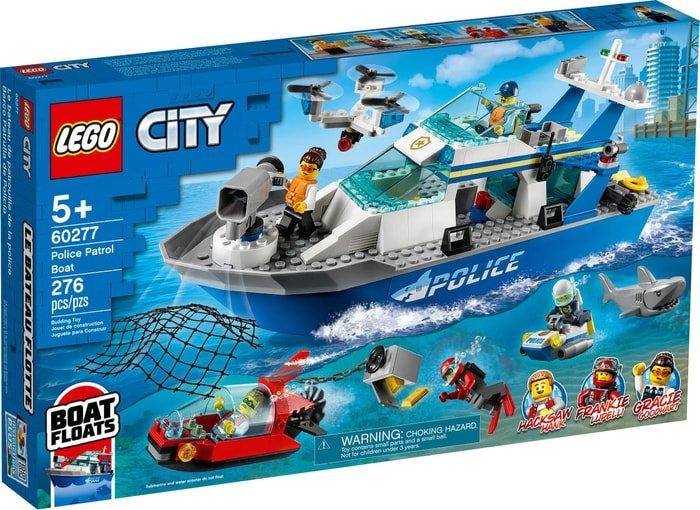 LEGO City 60277 Катер полицейского патруля - фото 1 - id-p206005493