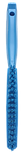 Узкая ручная щетка с короткой ручкой, жёсткий ворс , синий цвет, фото 2