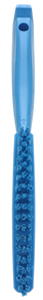 Узкая ручная щетка с короткой ручкой, жёсткий ворс , синий цвет - фото 2 - id-p3312669