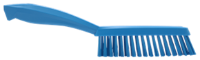 Узкая ручная щетка с короткой ручкой, жёсткий ворс , синий цвет - фото 3 - id-p3312669