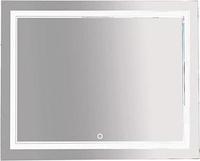 Misty 2 Неон - Зеркало LED 1000х800 сенсор на зеркале (двойная подсветка) - П-Нео10080-2ПРСНЗДВП