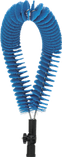 Ерш для очистки внешних поверхностей труб, средний ворс , синий цвет, фото 2