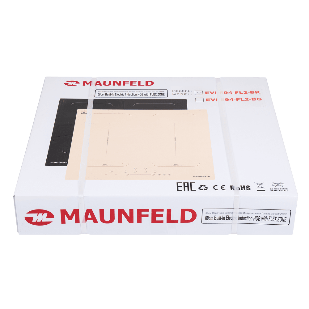 Индукционная варочная панель MAUNFELD EVI.594-FL2-BK - фото 4 - id-p206080713