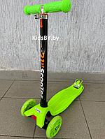 Самокат 21st scooter Maxi Scooter (салатовый) светящиеся колеса