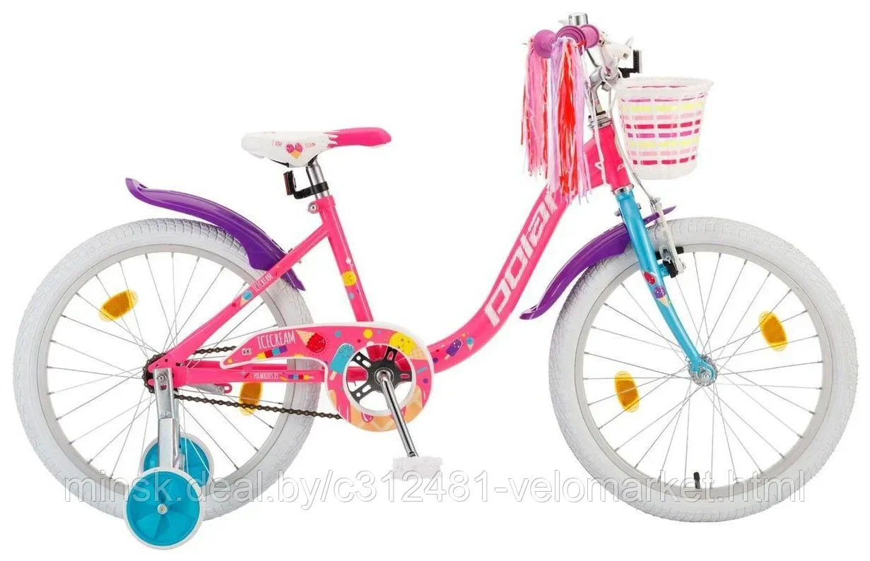 Велосипед POLAR JUNIOR 20 (Для девочек) - фото 4 - id-p206080730