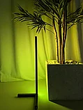 Напольный светильник RGB, лампа напольная светодиодная 50 см, фото 4