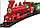 Детская железная дорога свет+звук, Рождественский большой игрушечный поезд, Christmas train, игрушка паровоз, фото 3