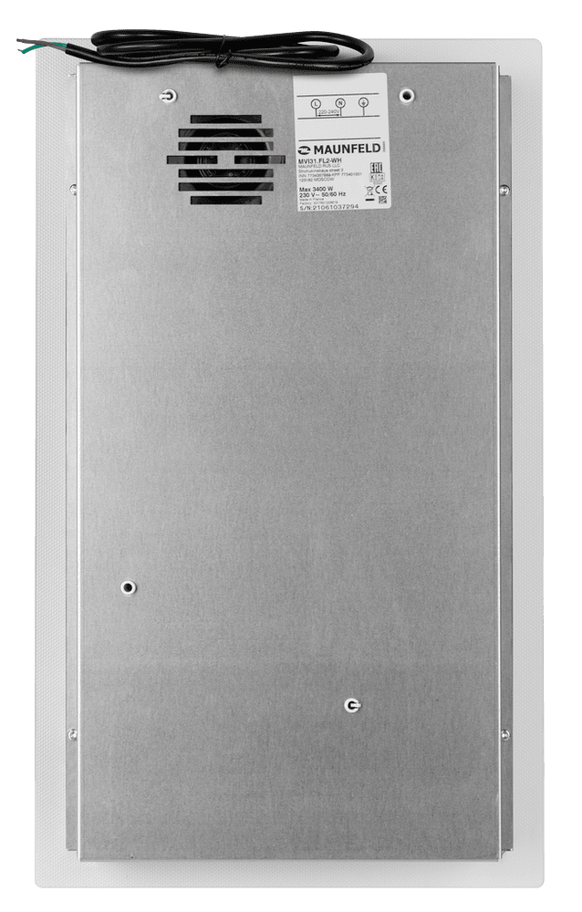 Индукционная варочная панель MAUNFELD MVI31.FL2-WH - фото 6 - id-p206081417