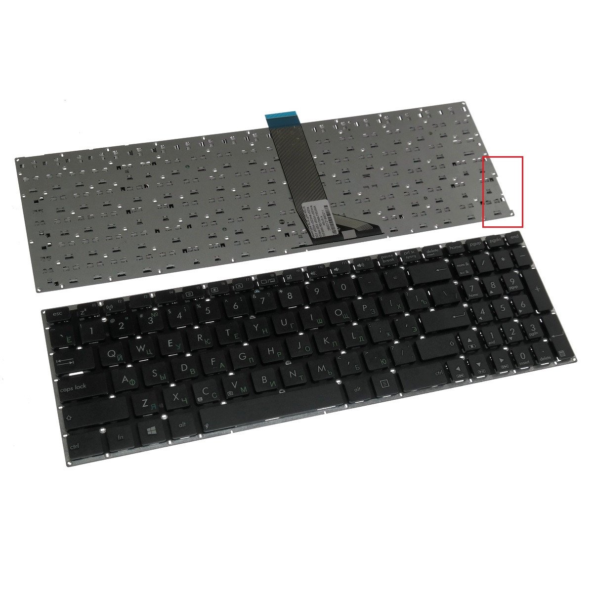 Клавиатура для ноутбука ASUS x503 x553 D553 R515 F553 и других моделей ...