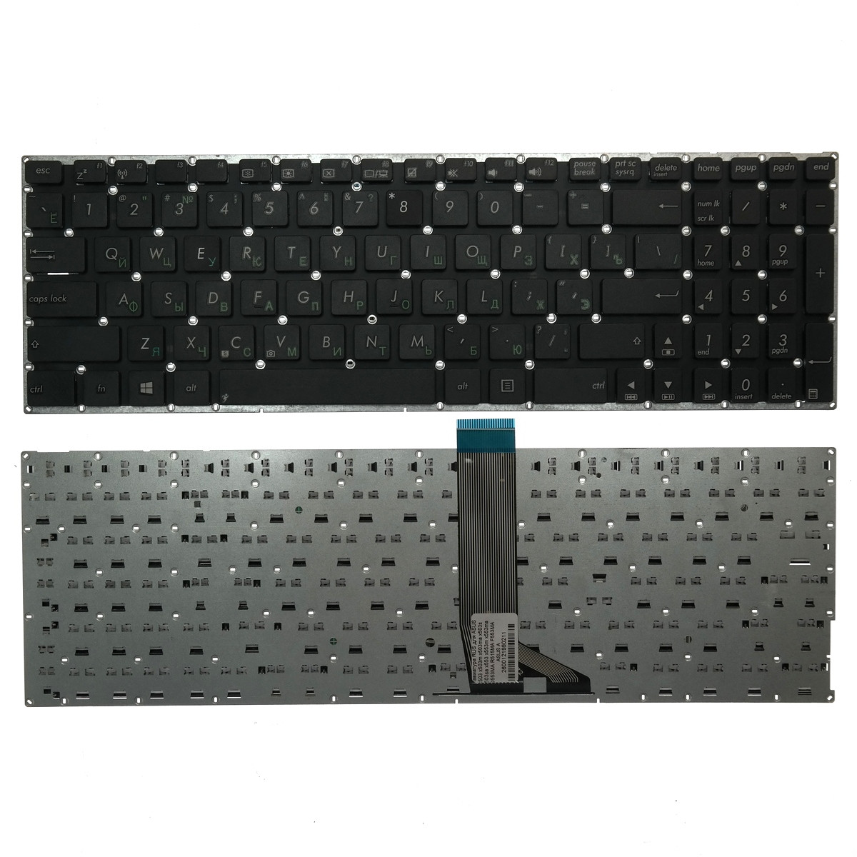 Клавиатура для ноутбука ASUS x503 x553 D553 R515 F553 и других моделей ноутбуков - фото 2 - id-p94238853