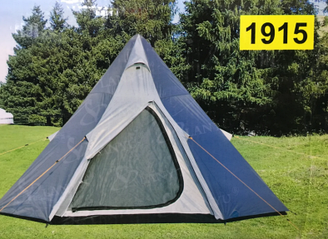 Палатка-шатер туристическая Вигвам LanYu 1915 4-х местная 300250х180 см Шатровая