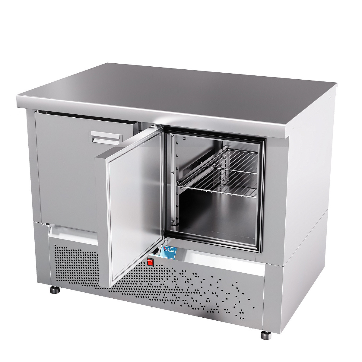 Холодильный стол Abat СХС-70Н-01 (дверь, дверь) без борта - фото 2 - id-p206082999