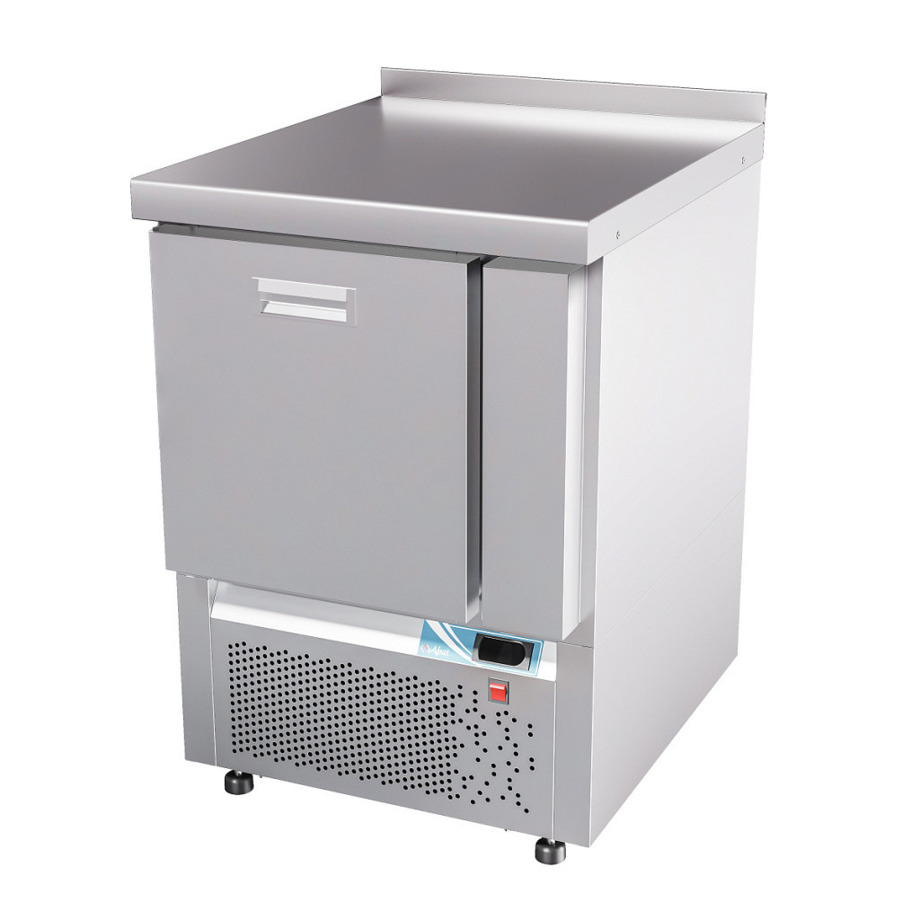 Холодильный стол Abat СХС-70Н (ящик 1) с бортом