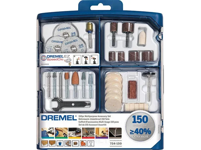 Набор оснастки многофункциональный DREMEL 150 предметов