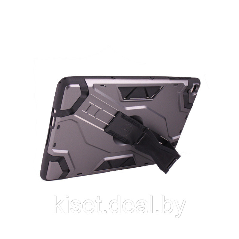 Гибридный противоударный чехол KST Hard Cover для Huawei MatePad T10 / T10S серый - фото 1 - id-p206087471