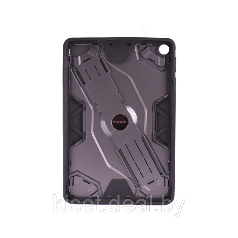 Гибридный противоударный чехол KST Hard Cover для Huawei MatePad T10 / T10S серый - фото 2 - id-p206087471
