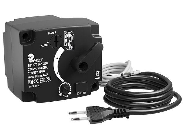 Контроллер Wester S11 CT B-K 230VAC 230 VAC 50/60 Hz 75s/90° 10 Nm - фото 1 - id-p205720634