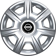 Колпаки на колеса SJS модель 327 / 15"+ комплект значков Nissan