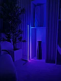 Напольный светильник RGB, лампа напольная светодиодная 100 см, фото 4
