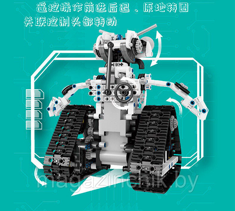 Конструктор Робот - Трансбот 3 в 1 на управлении, Mould King 15046, 606 дет. - фото 9 - id-p206162262