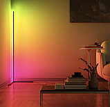 Напольный светильник RGB, лампа напольная светодиодная 200 см, фото 3