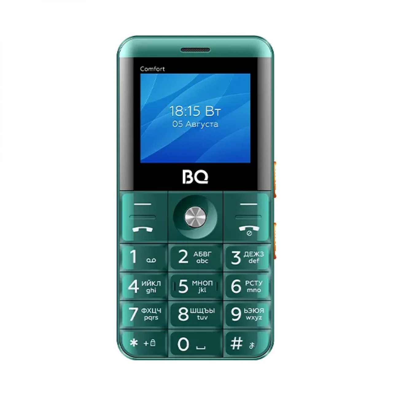 Мобильный телефон BQ BQ-2006 Comfort (зеленый) - фото 1 - id-p206166900