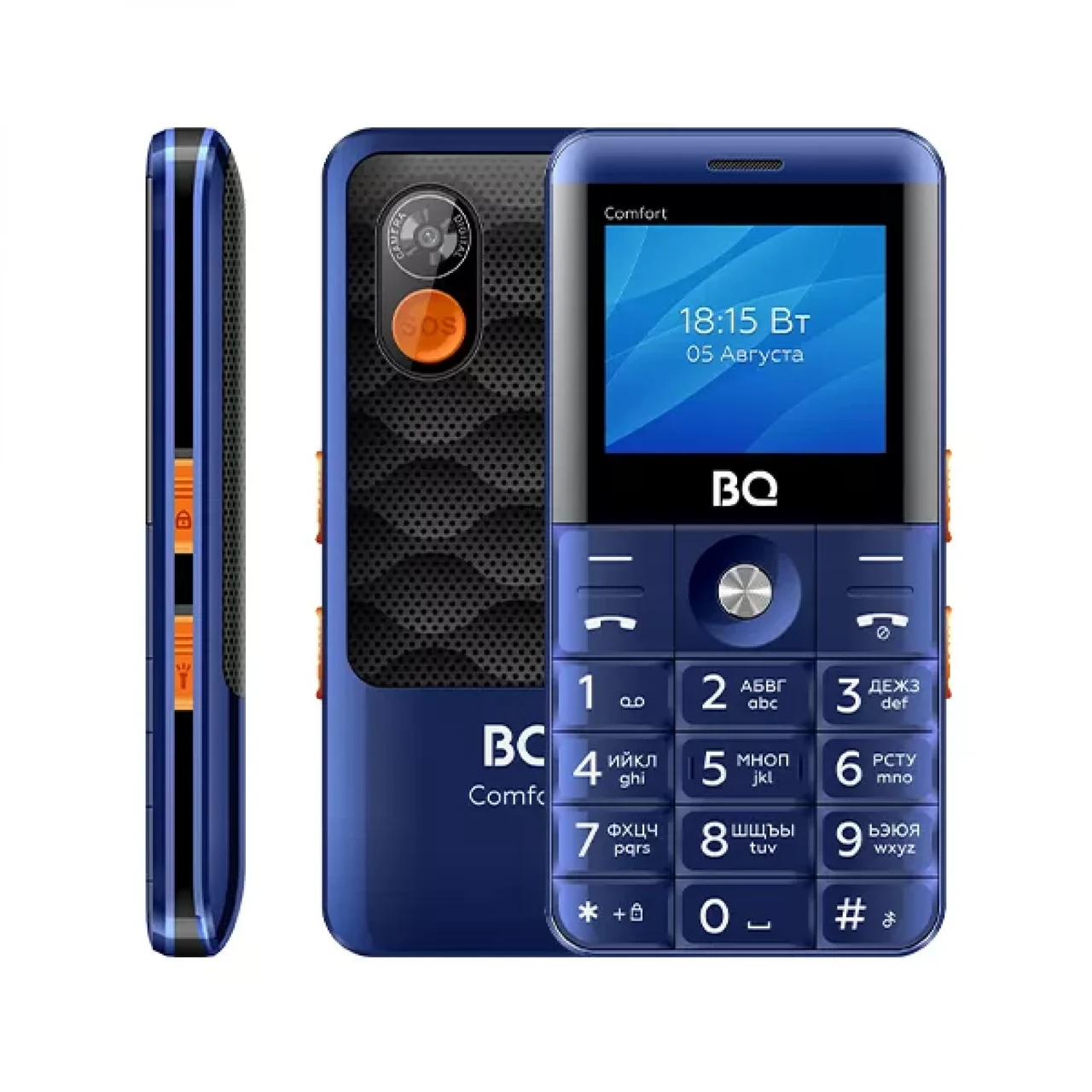 Мобильный телефон BQ BQ-2006 Comfort (синий) - фото 1 - id-p206166901
