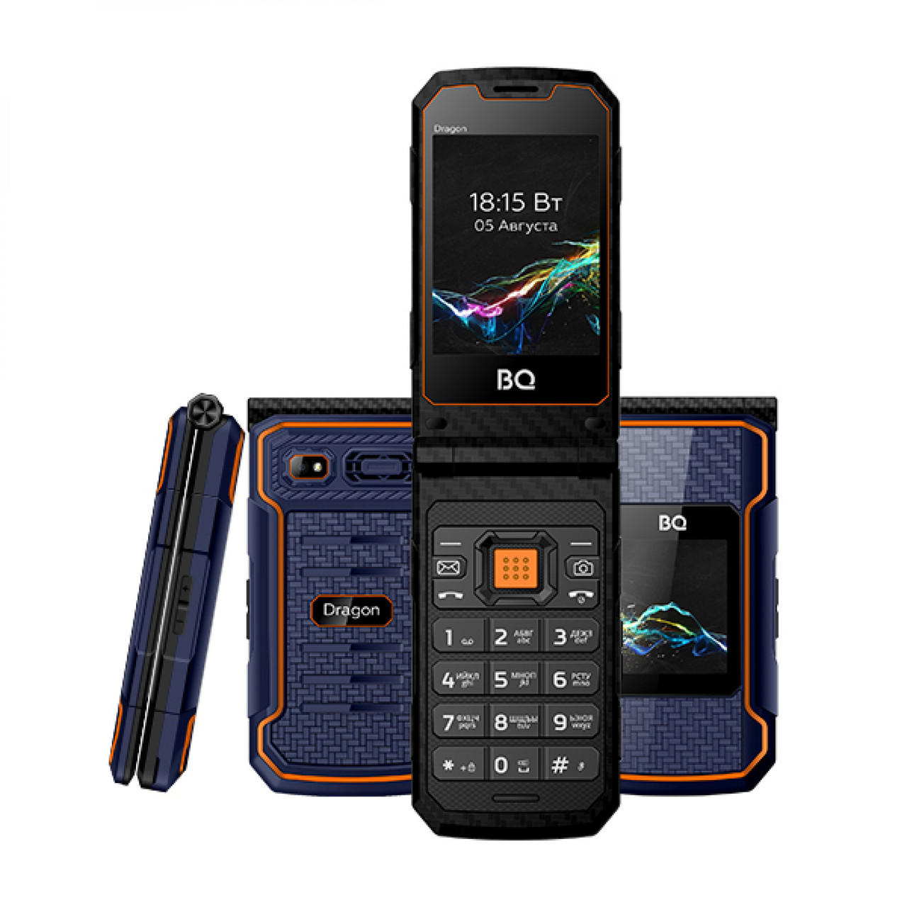 Мобильный телефон BQ-Mobile BQ-2822 Dragon (синий) - фото 1 - id-p206166904