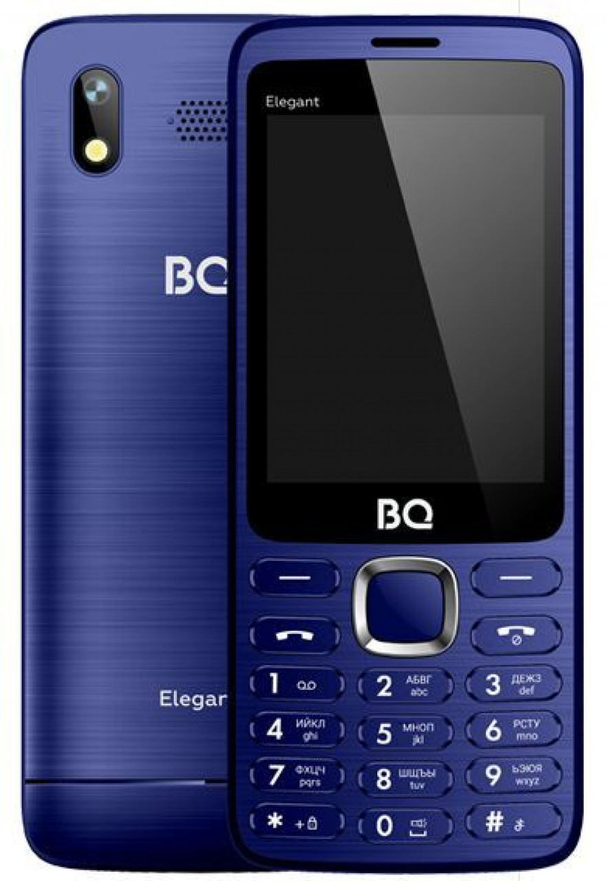Мобильный телефон BQ-Mobile BQ-2823 Elegant (синий) - фото 1 - id-p206166905