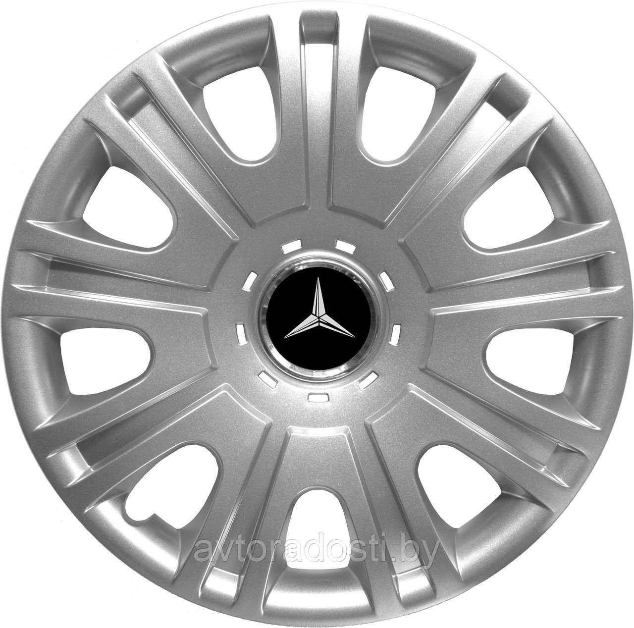 Колпаки на колеса SJS модель 319 / 15"+ комплект значков Mercedes - фото 1 - id-p206163179