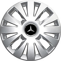 Колпаки на колеса SJS модель 324 / 15"+ комплект значков Mercedes