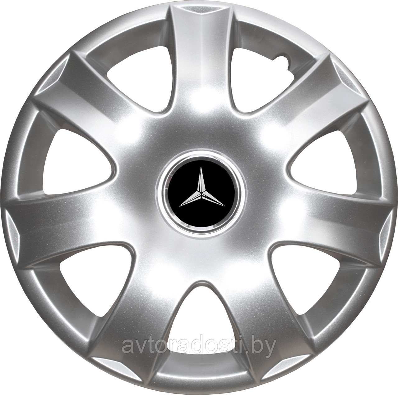 Колпаки на колеса SJS модель 326 / 15"+ комплект значков Mercedes - фото 1 - id-p206163185