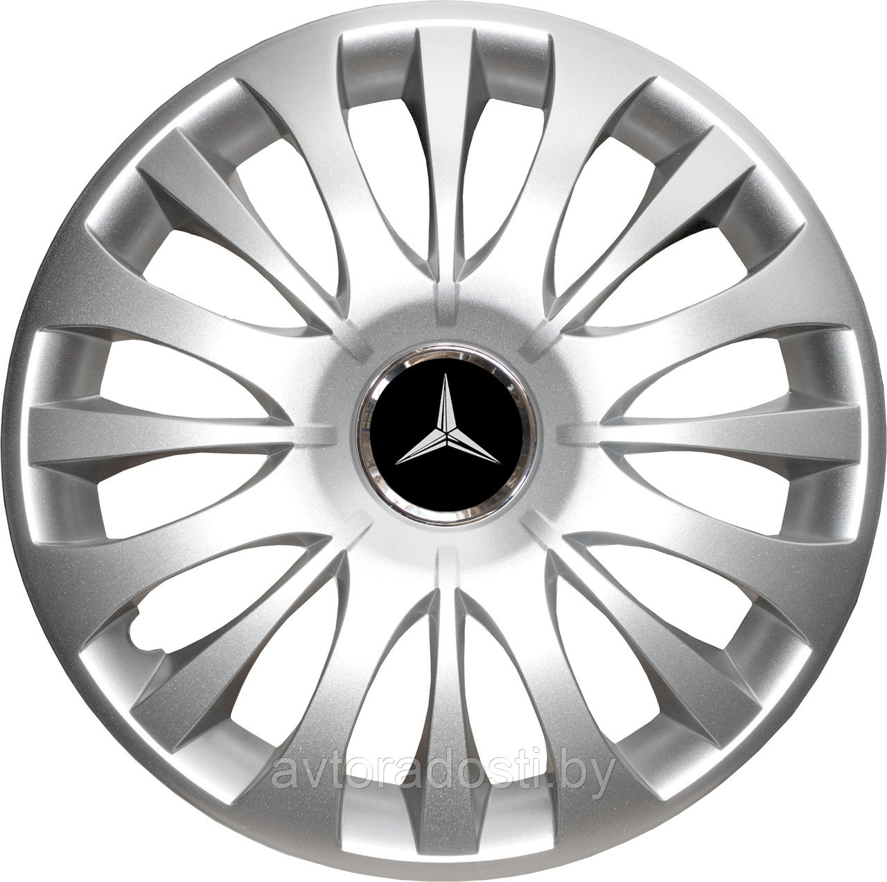 Колпаки на колеса SJS модель 329 / 15"+ комплект значков Mercedes - фото 1 - id-p206163188