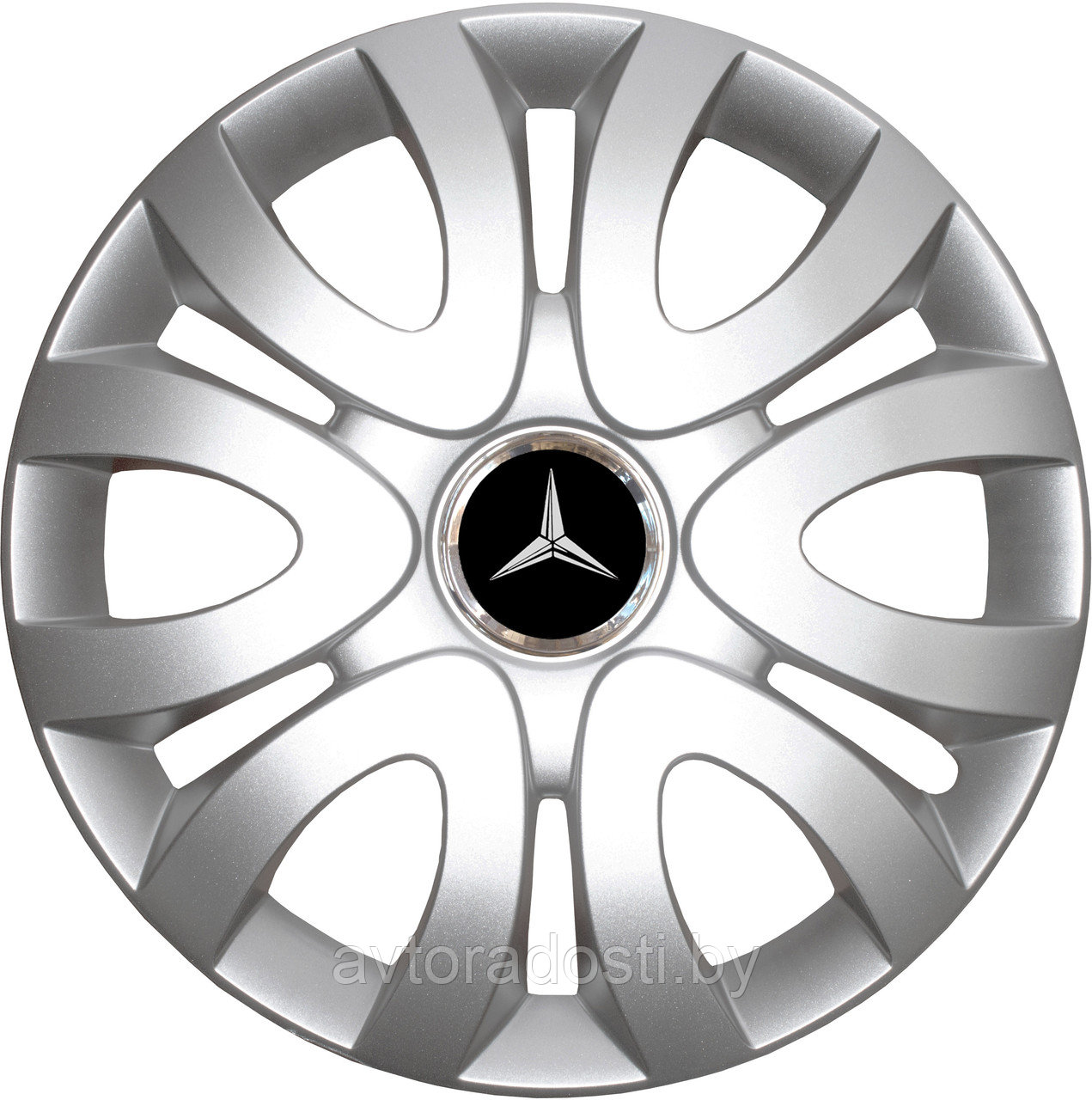 Колпаки на колеса SJS модель 330 / 15"+ комплект значков Mercedes - фото 1 - id-p206163189
