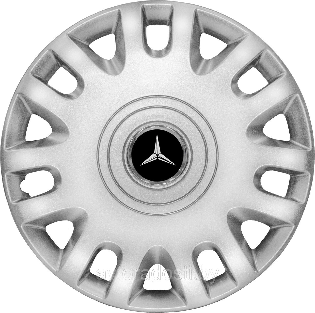 Колпаки на колеса SJS модель 333 / 15"+ комплект значков Mercedes - фото 1 - id-p206163192